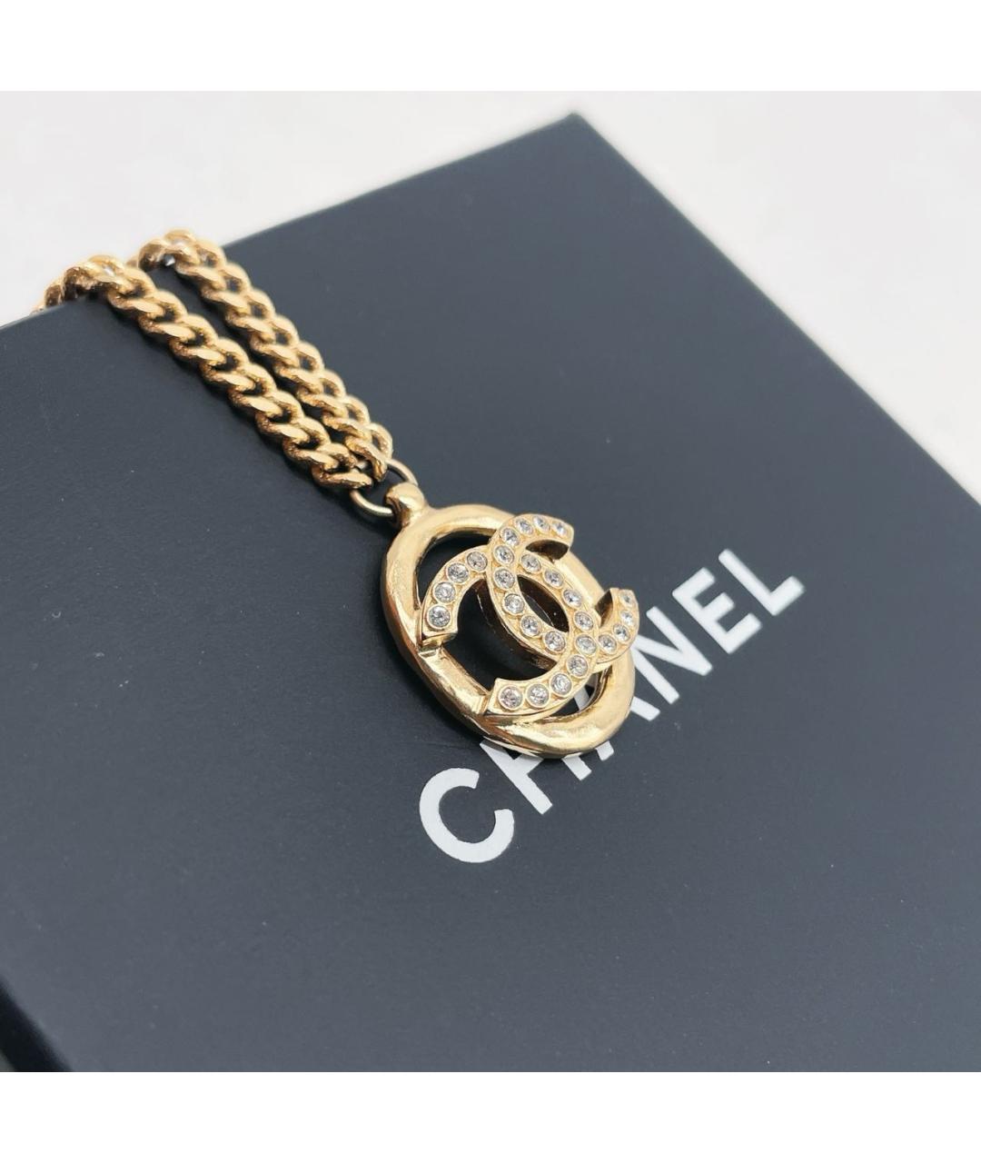 CHANEL Золотая подвеска, фото 4