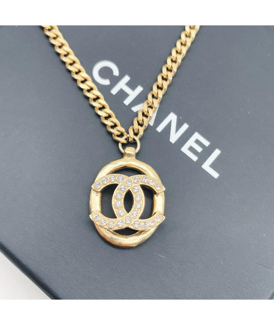 CHANEL Золотая подвеска, фото 2