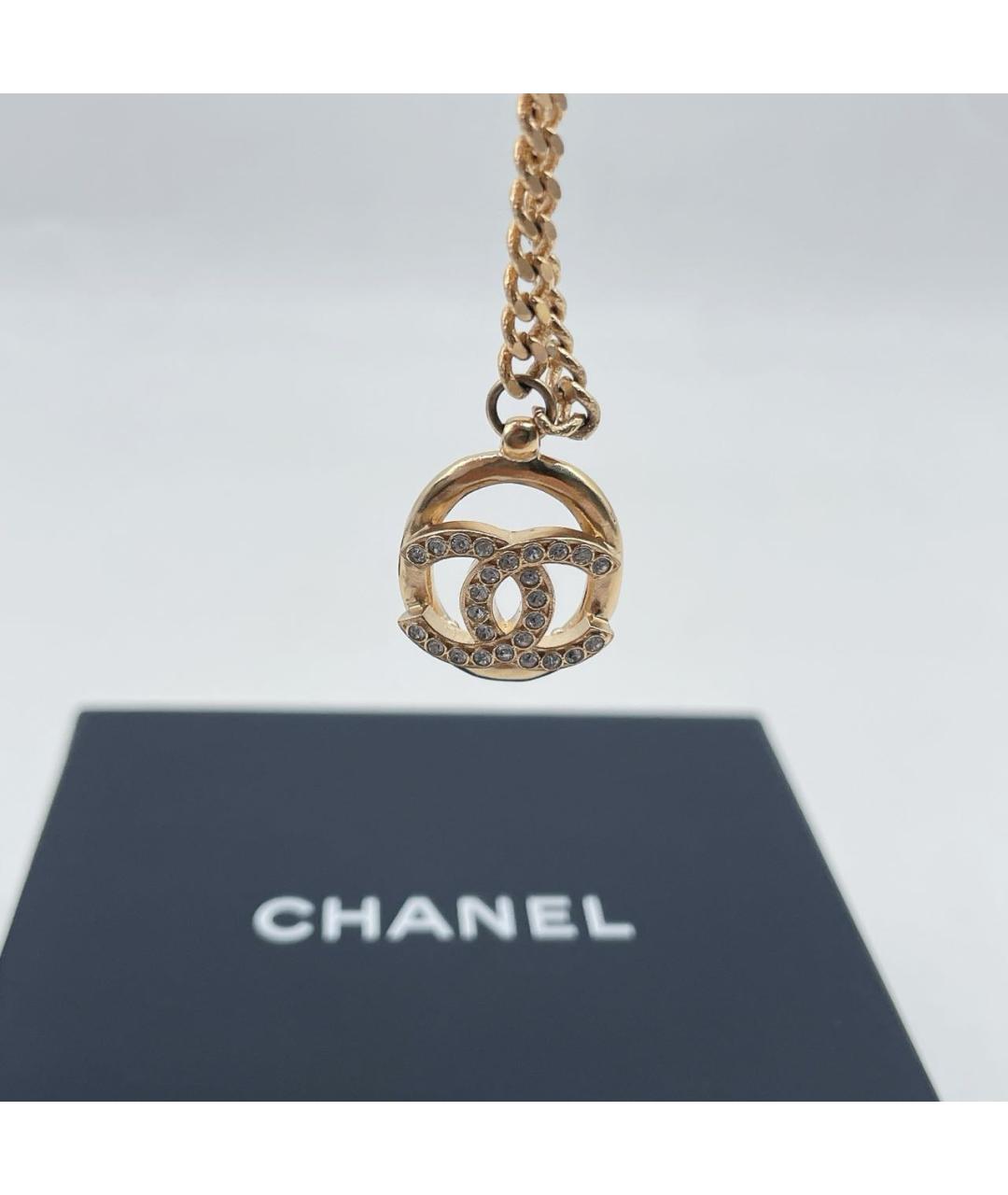 CHANEL Золотая подвеска, фото 5