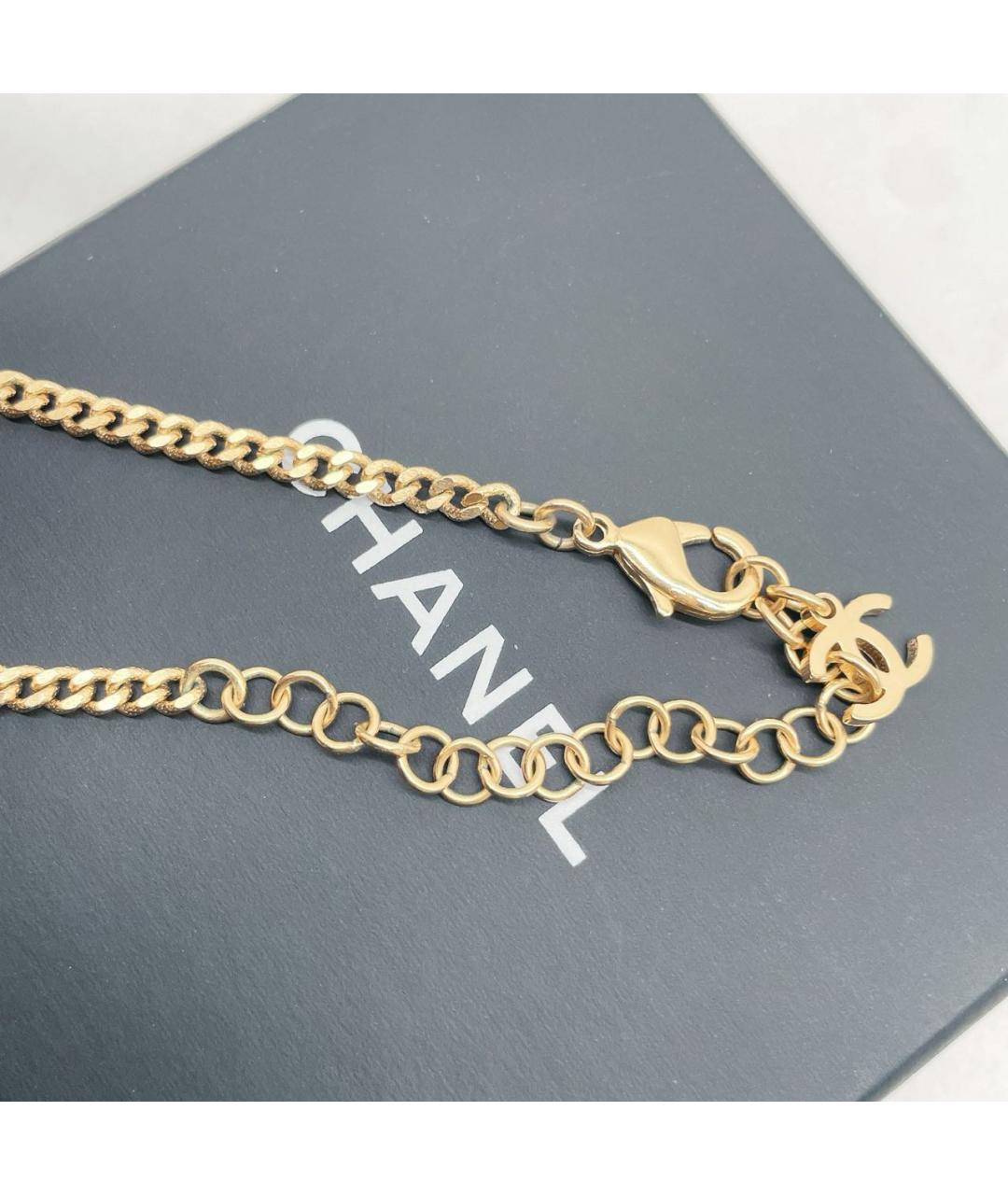 CHANEL Золотая подвеска, фото 6