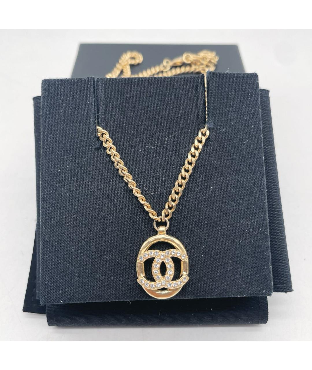 CHANEL Золотая подвеска, фото 7