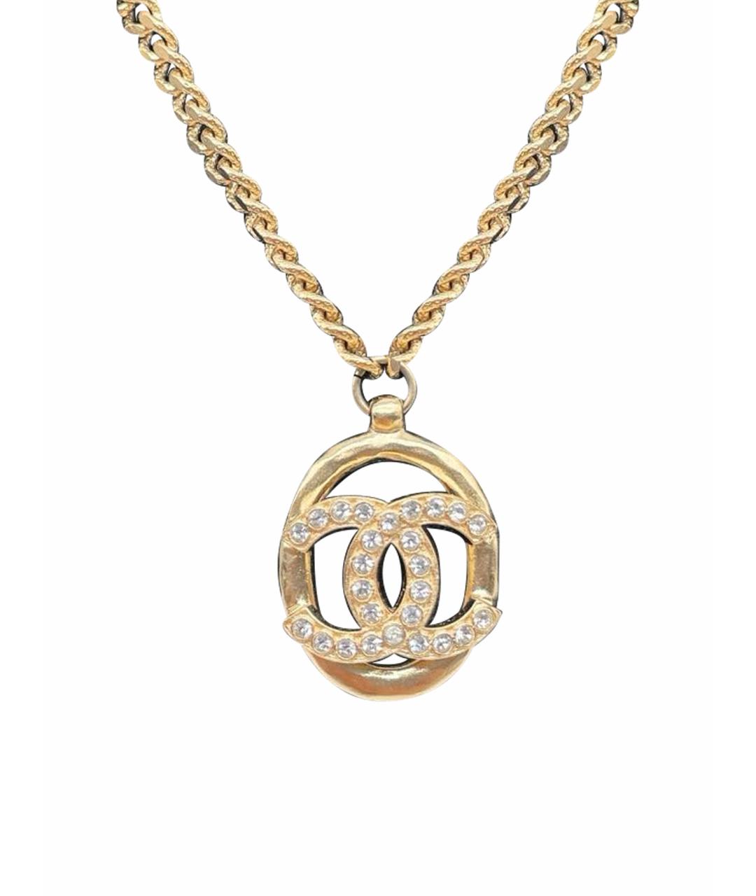 CHANEL Золотая подвеска, фото 1