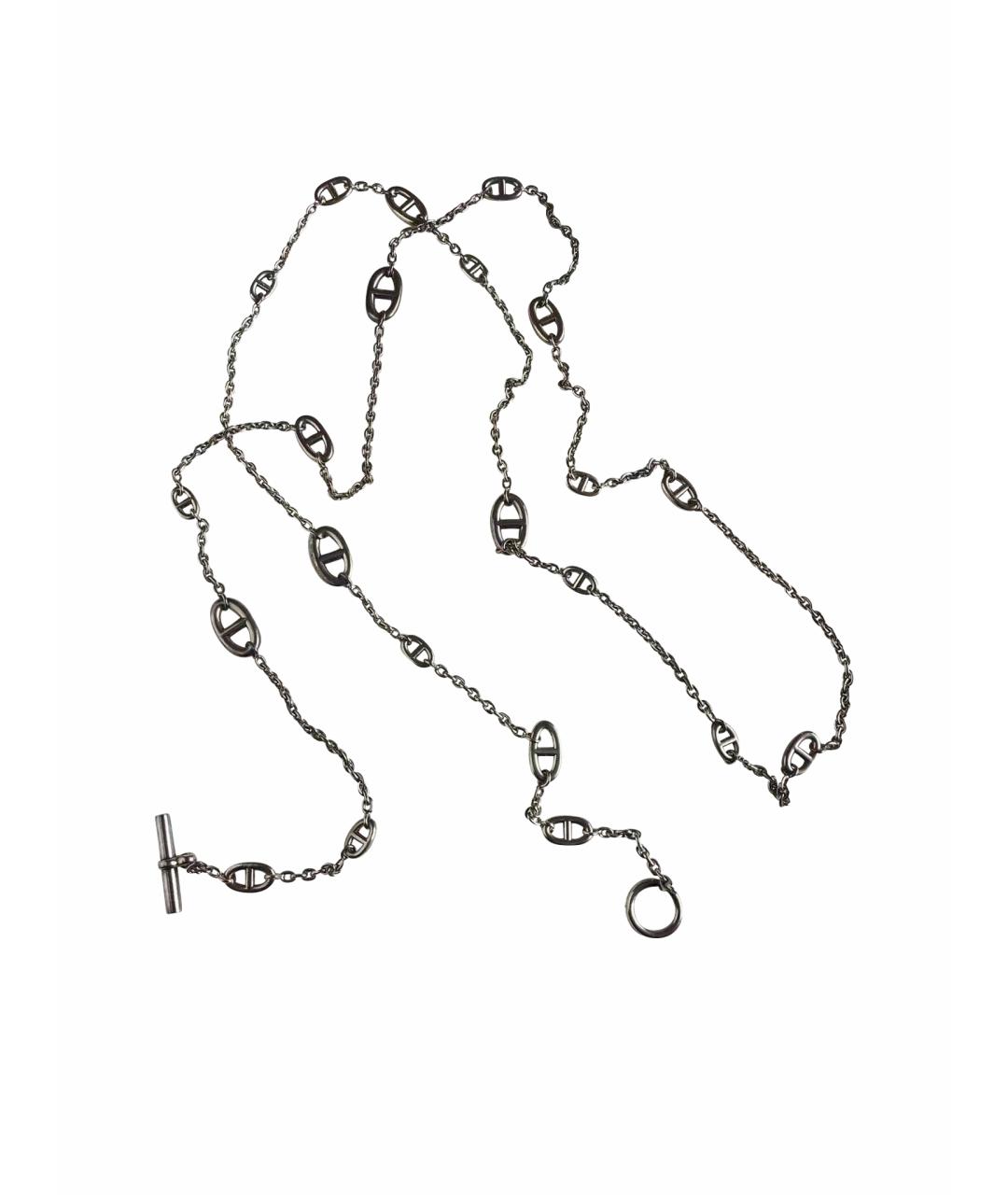 HERMES Серебряное колье, фото 1