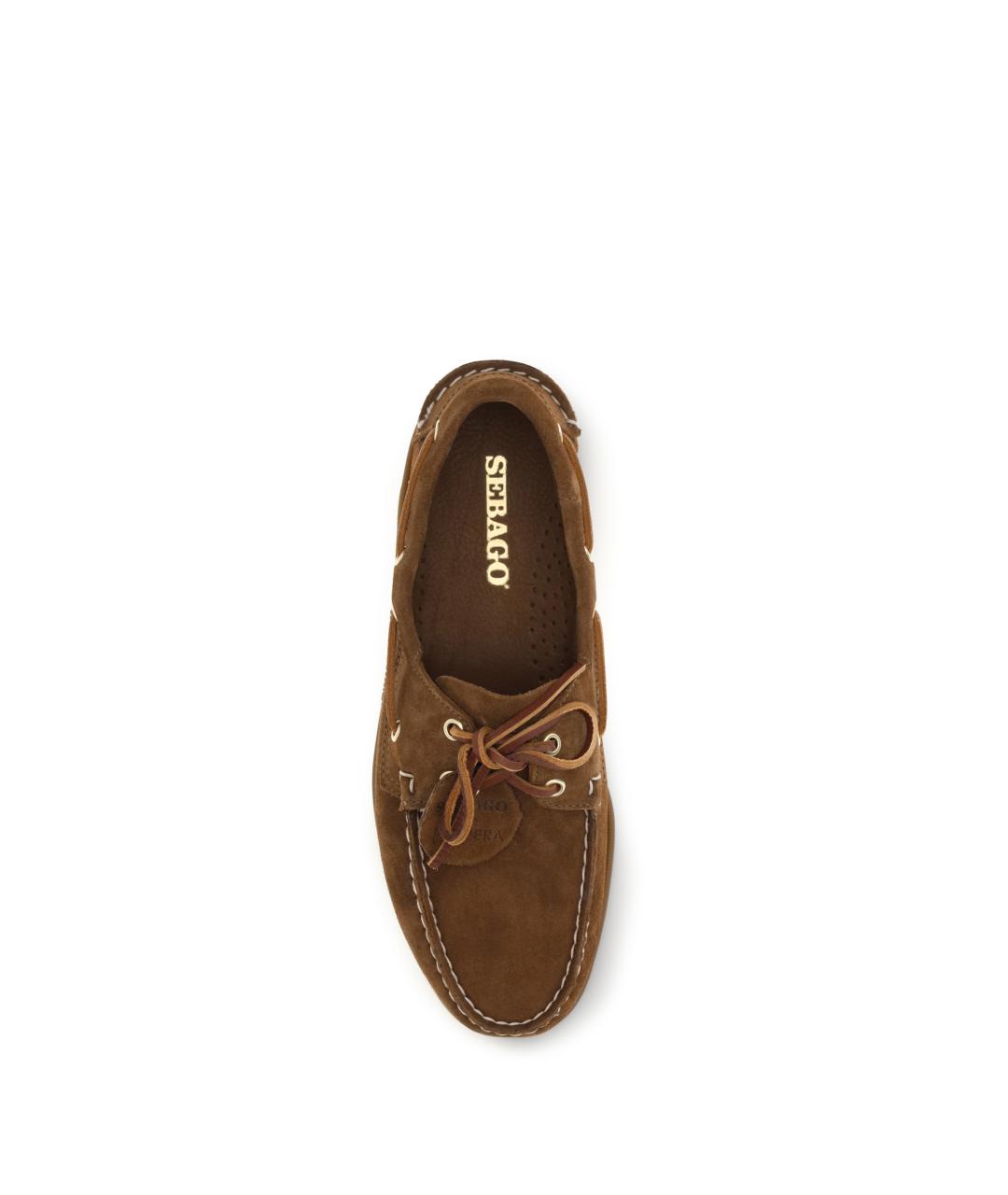 SEBAGO Коричневые замшевые лоферы, фото 4