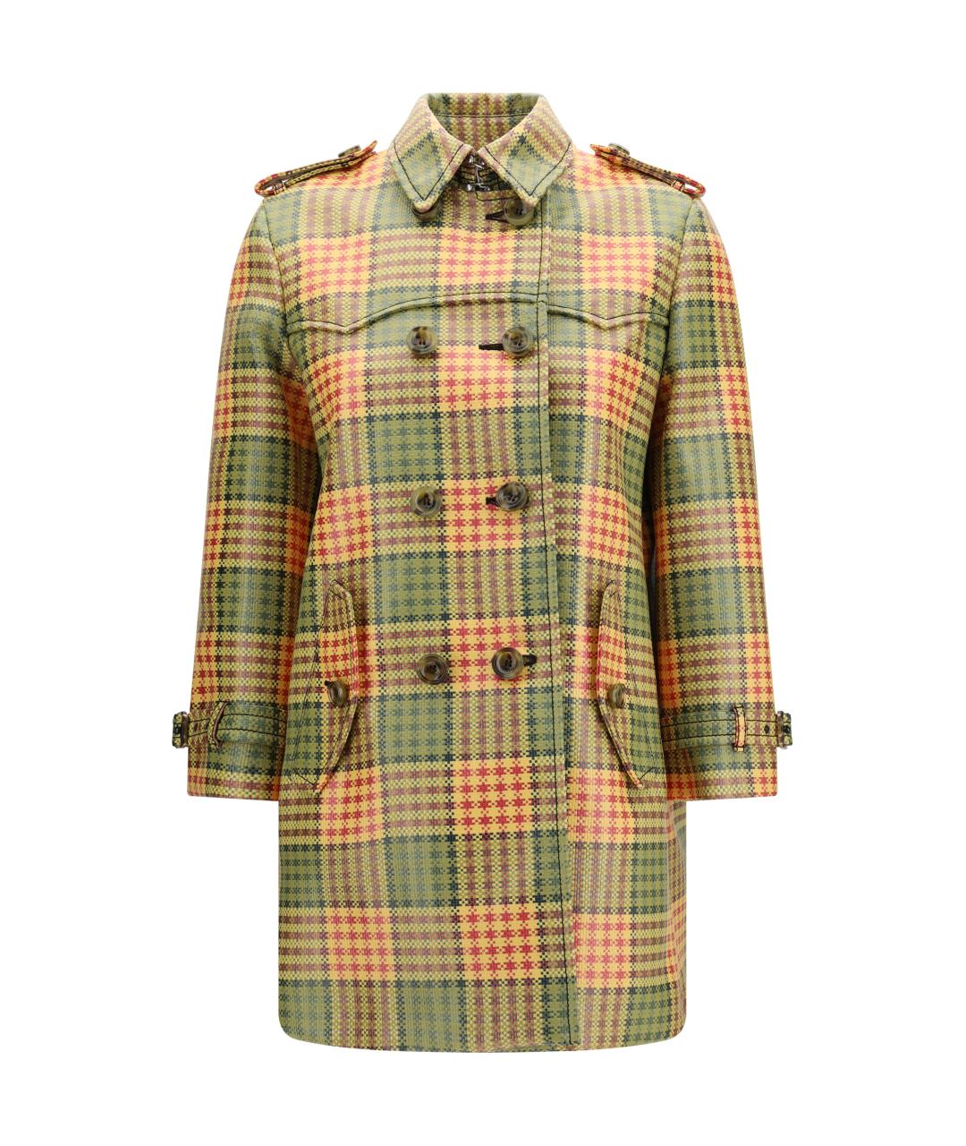 BURBERRY Мульти синтетический тренч/плащ, фото 1