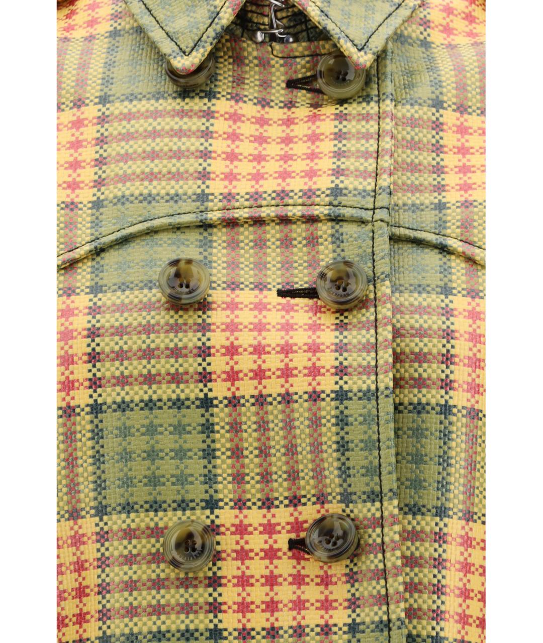 BURBERRY Мульти синтетический тренч/плащ, фото 3