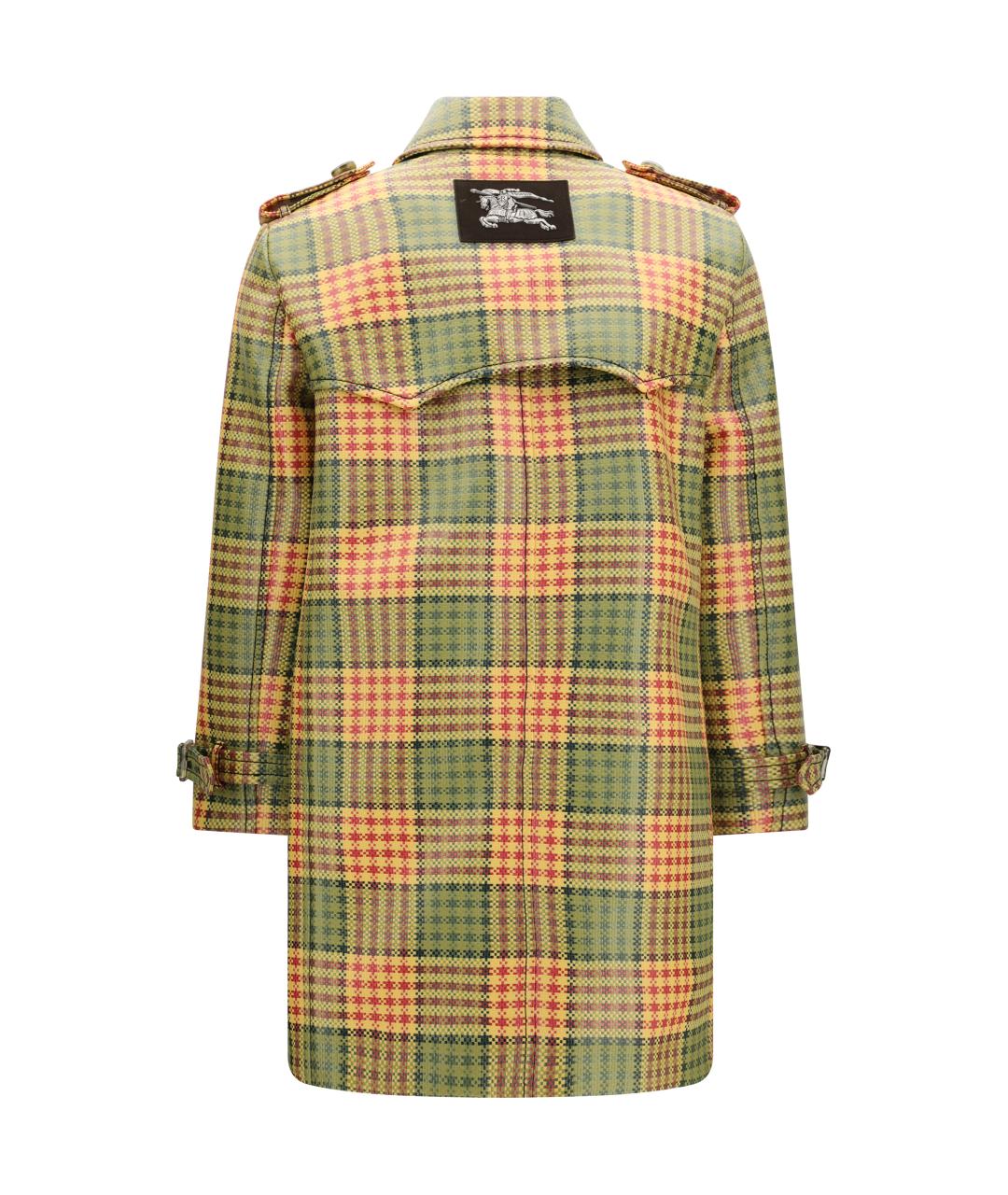 BURBERRY Мульти синтетический тренч/плащ, фото 2