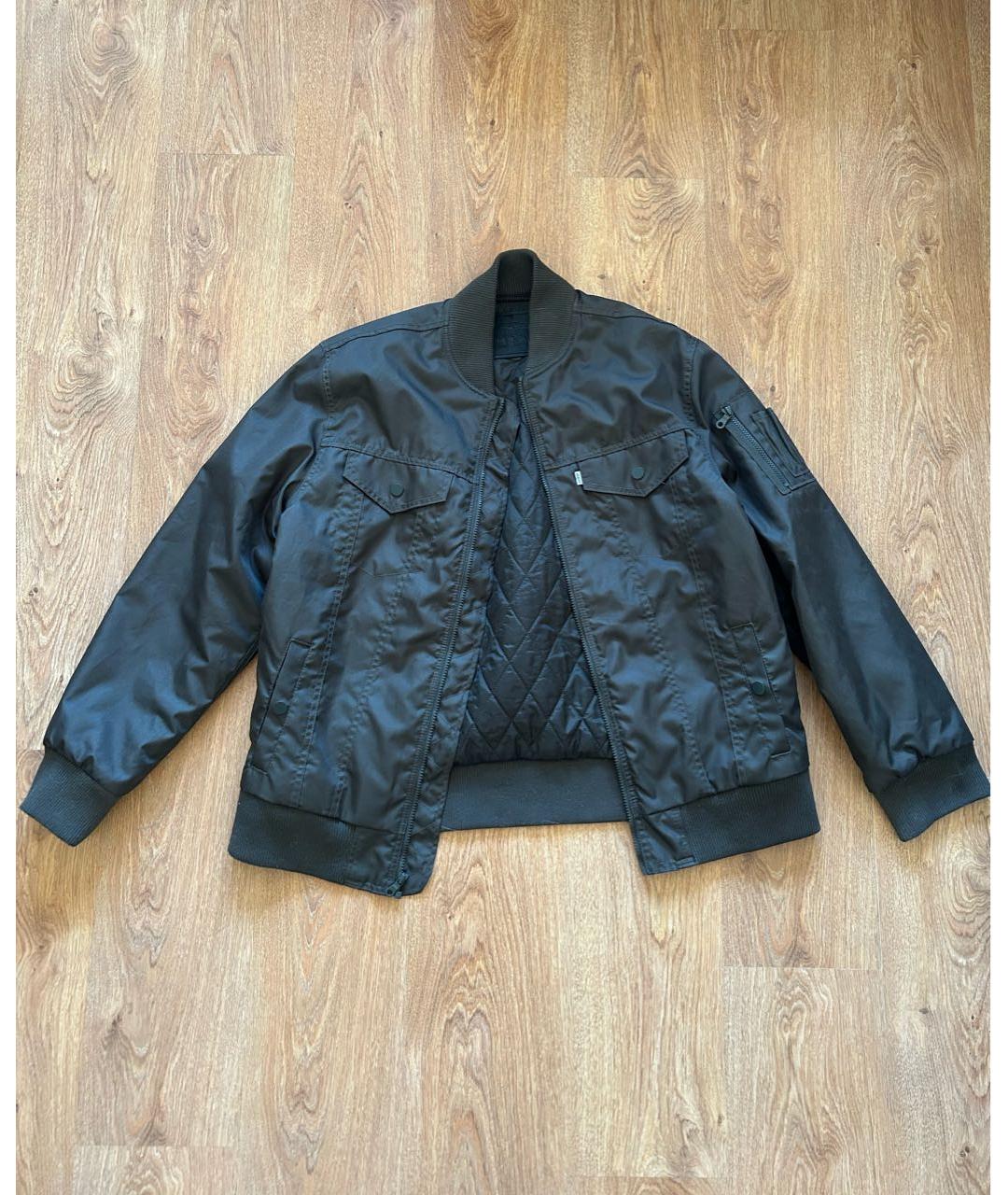 LEVI'S Хаки полиэстеровая куртка, фото 9