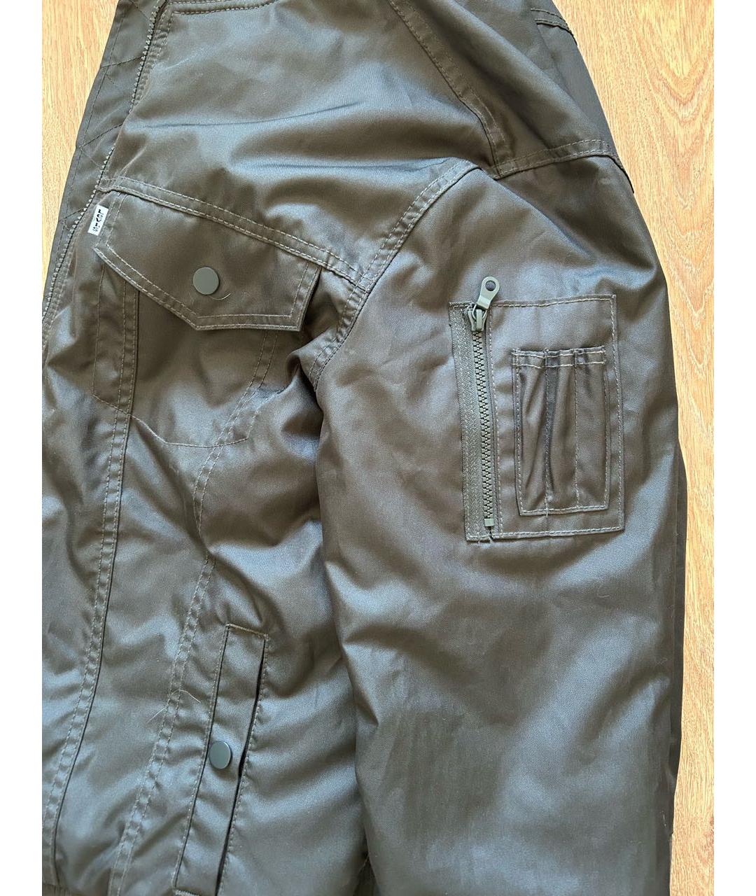 LEVI'S Хаки полиэстеровая куртка, фото 4