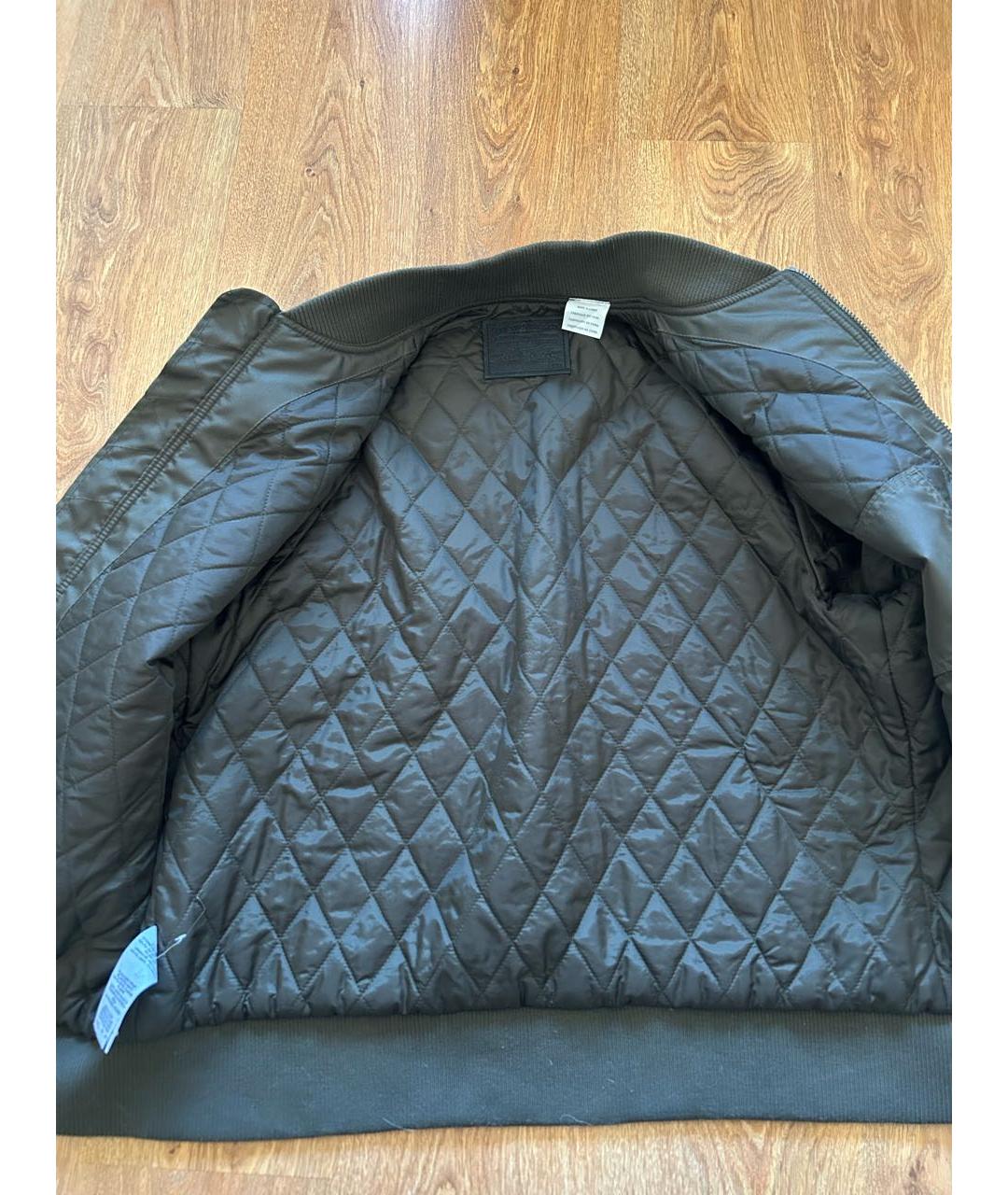 LEVI'S Хаки полиэстеровая куртка, фото 3