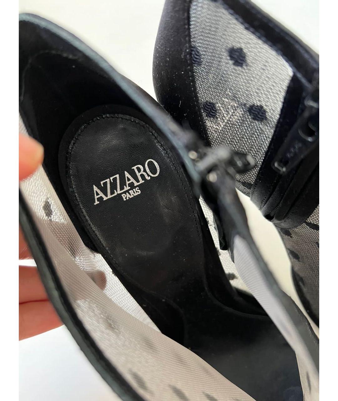 AZZARO Черные ботильоны, фото 3