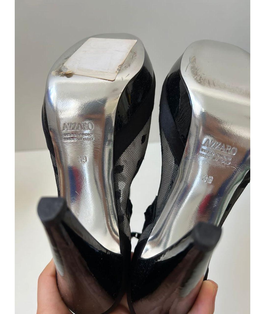 AZZARO Черные ботильоны, фото 6