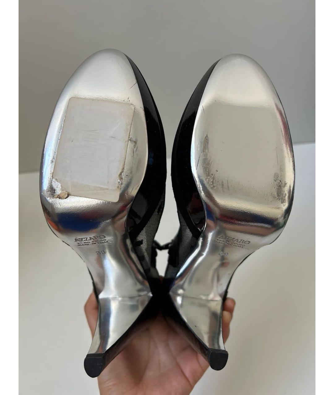 AZZARO Черные ботильоны, фото 5