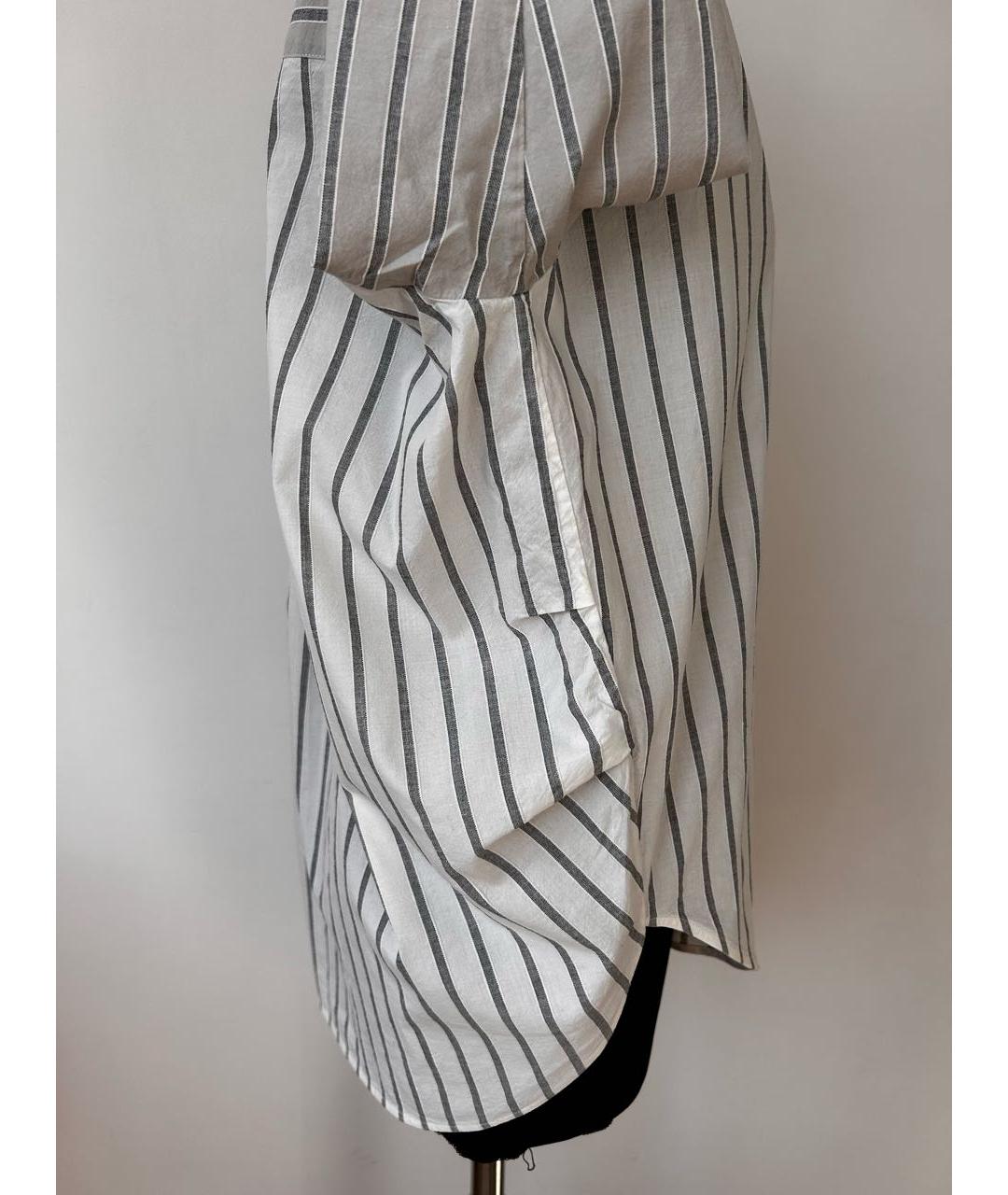 LORENA ANTONIAZZI Серая хлопковая рубашка, фото 6