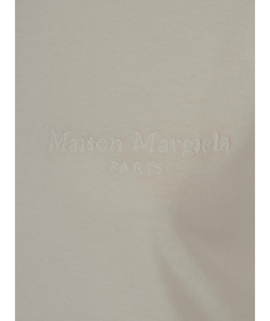 MAISON MARGIELA Белая полиэстеровая рубашка, фото 3