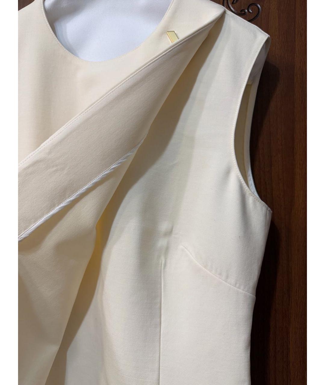 VALENTINO Бежевое повседневное платье, фото 5