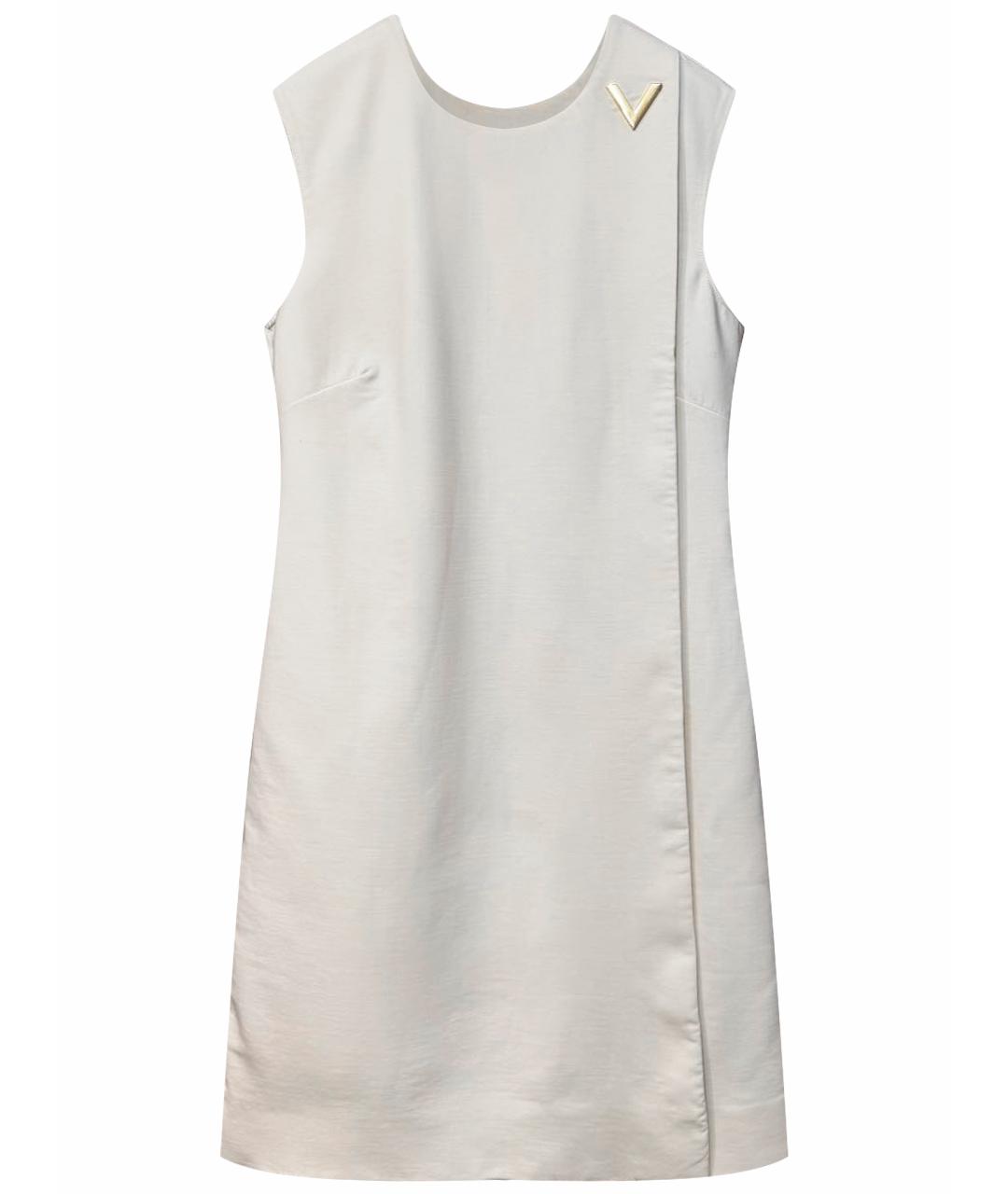 VALENTINO Бежевое повседневное платье, фото 1