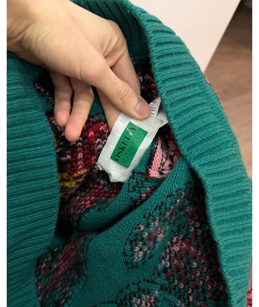 GUCCI Мульти кашемировый джемпер / свитер, фото 4