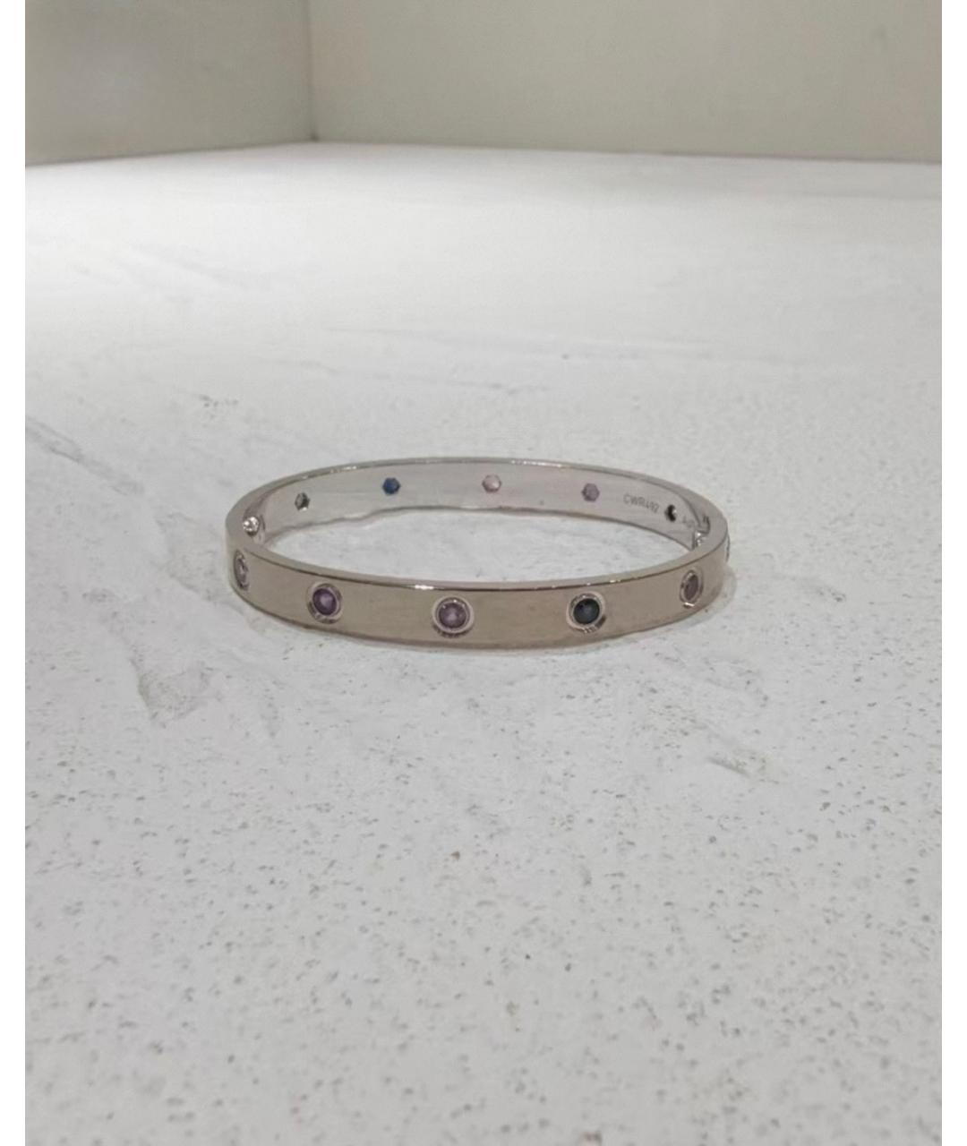 CARTIER Серебрянный браслет из белого золота, фото 2