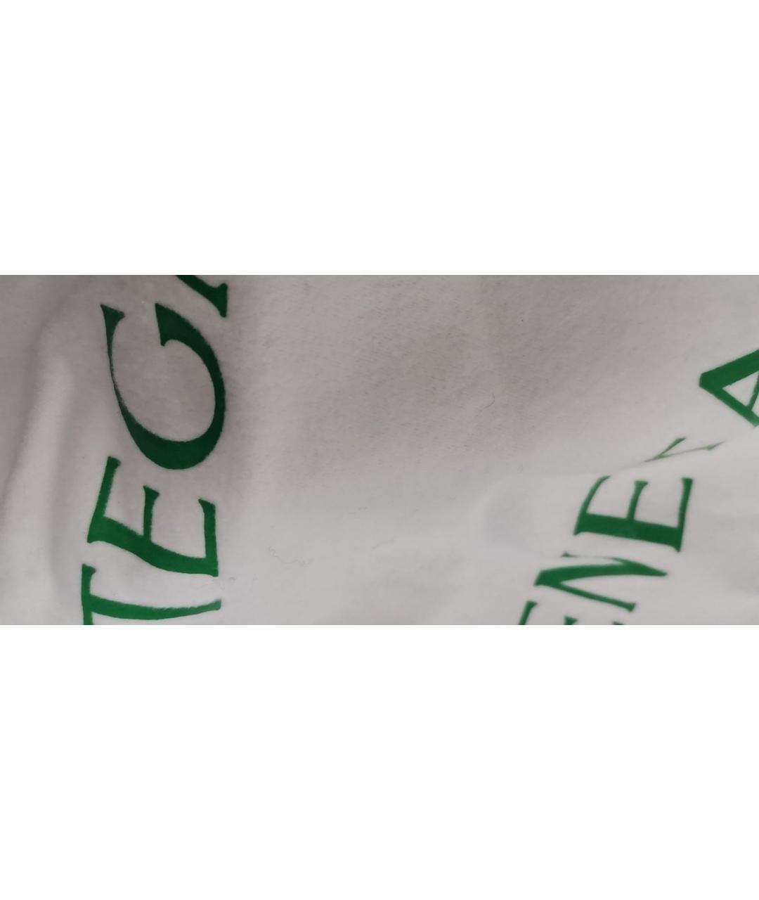 BOTTEGA VENETA Белая кожаная сумка через плечо, фото 9