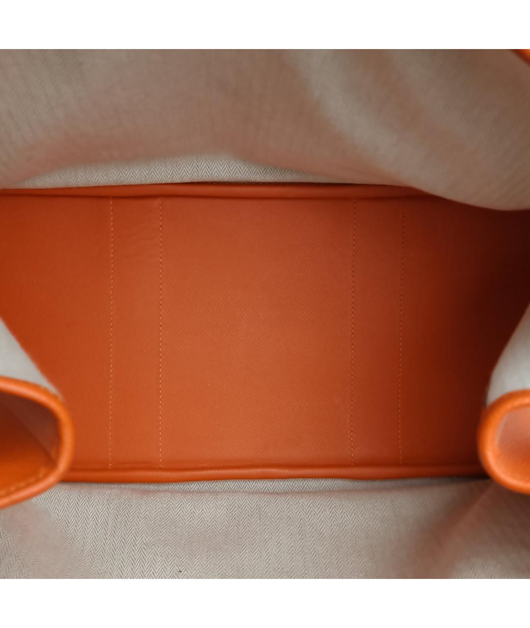 HERMES Оранжевая сумка через плечо, фото 8