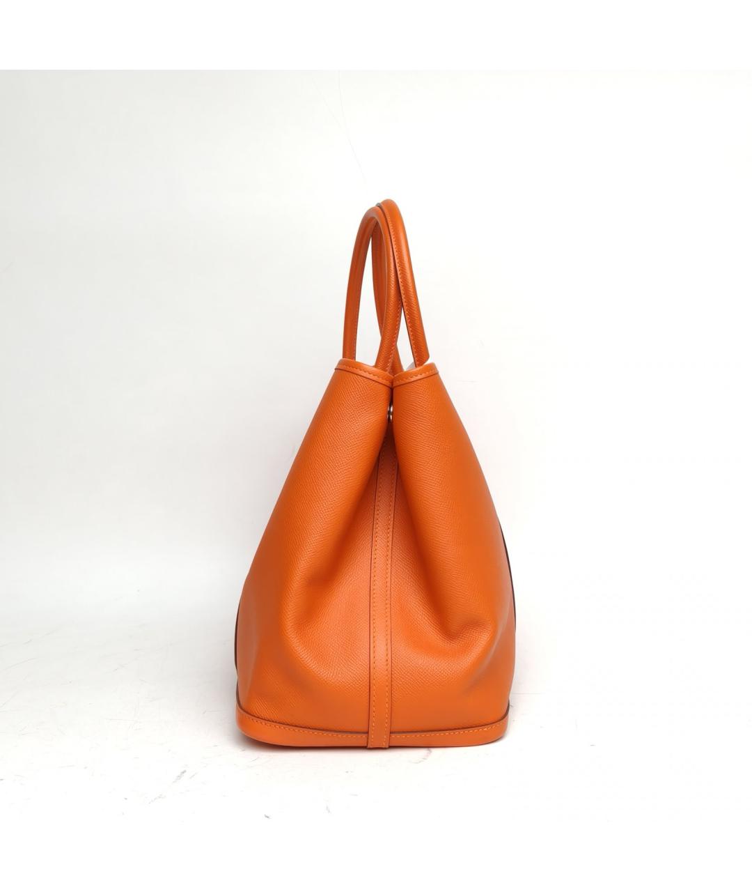 HERMES Оранжевая сумка через плечо, фото 5