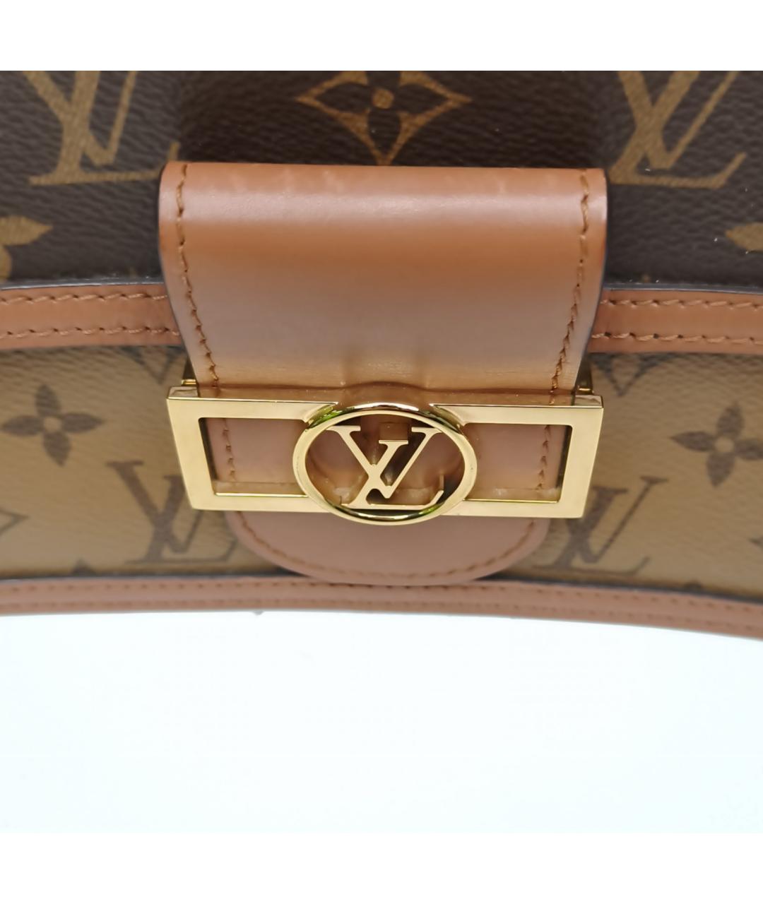 LOUIS VUITTON Коричневая сумка через плечо, фото 7