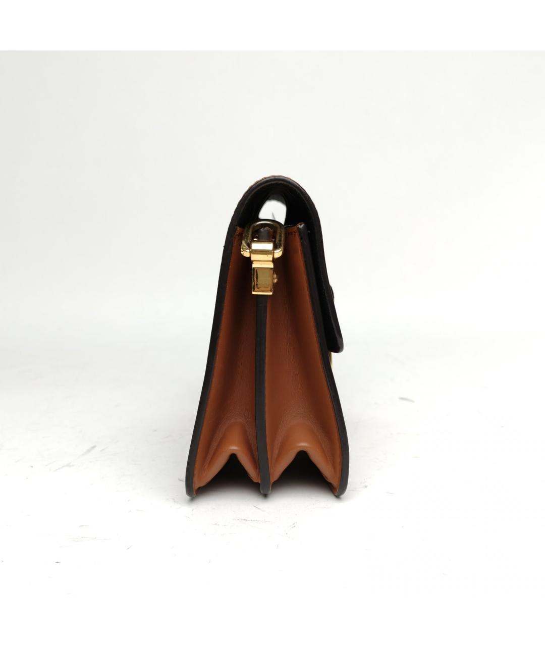 LOUIS VUITTON Коричневая сумка через плечо, фото 5