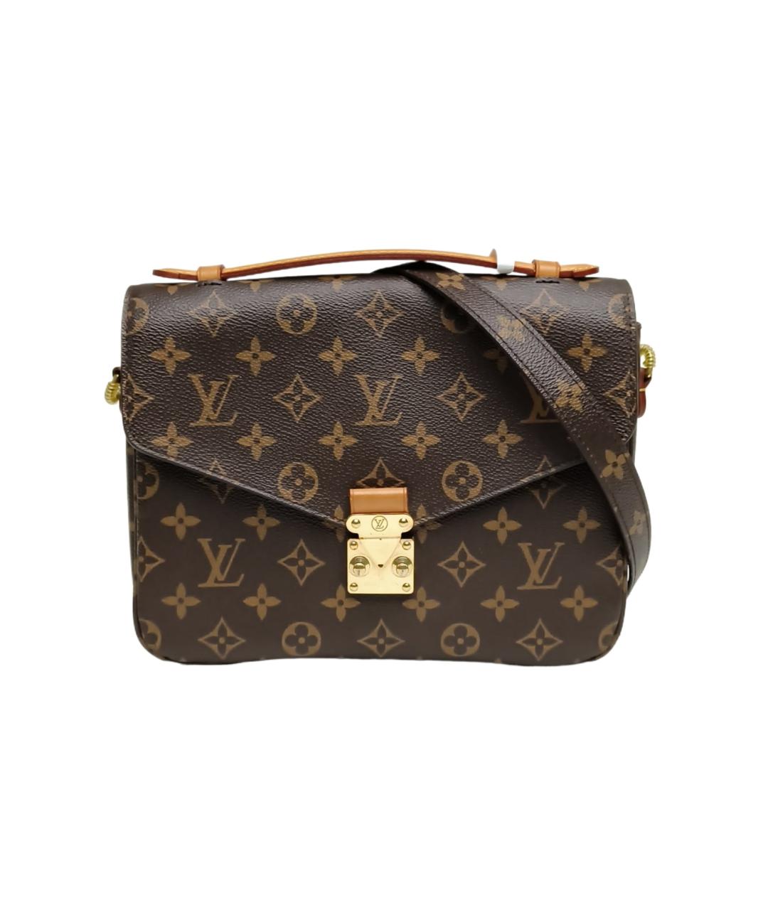 LOUIS VUITTON Коричневая сумка через плечо, фото 8