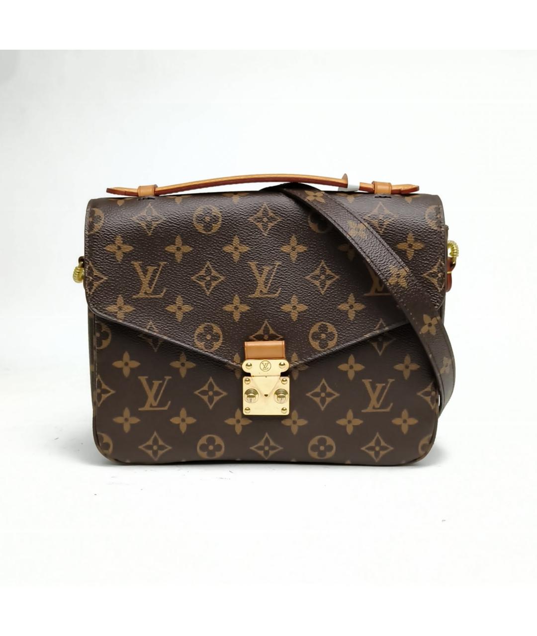 LOUIS VUITTON Коричневая сумка через плечо, фото 2