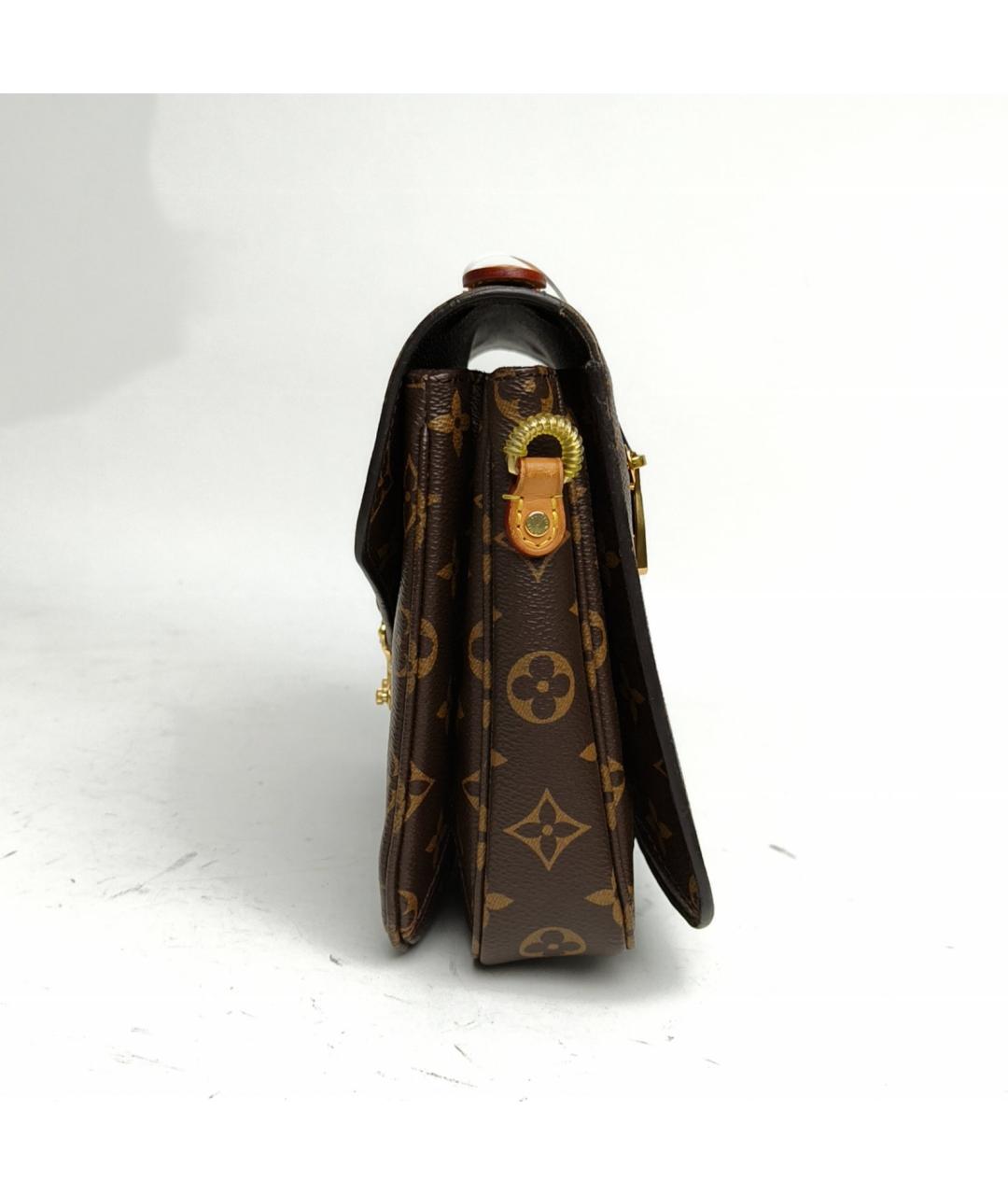 LOUIS VUITTON Коричневая сумка через плечо, фото 3