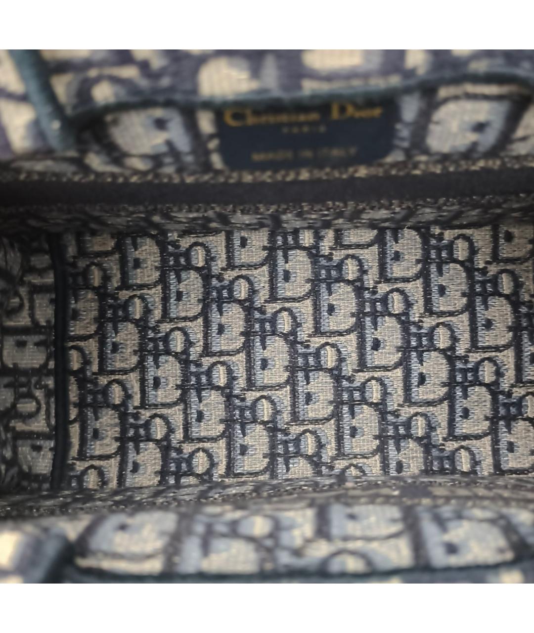 CHRISTIAN DIOR Синяя сумка через плечо, фото 6