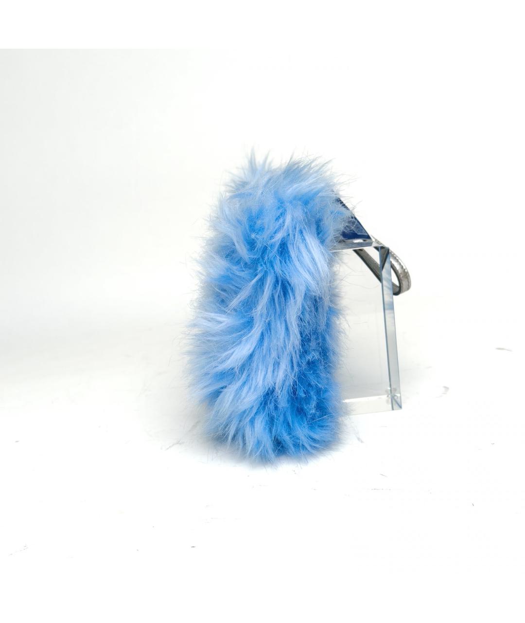 PRADA Синяя сумка с короткими ручками, фото 5