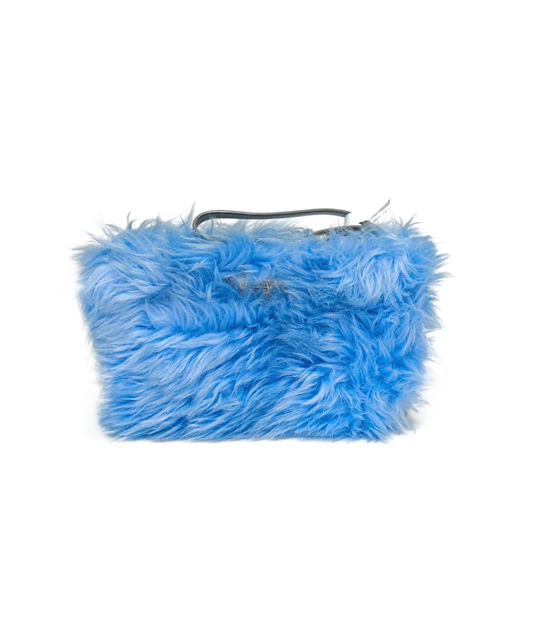 PRADA Синяя сумка с короткими ручками, фото 8