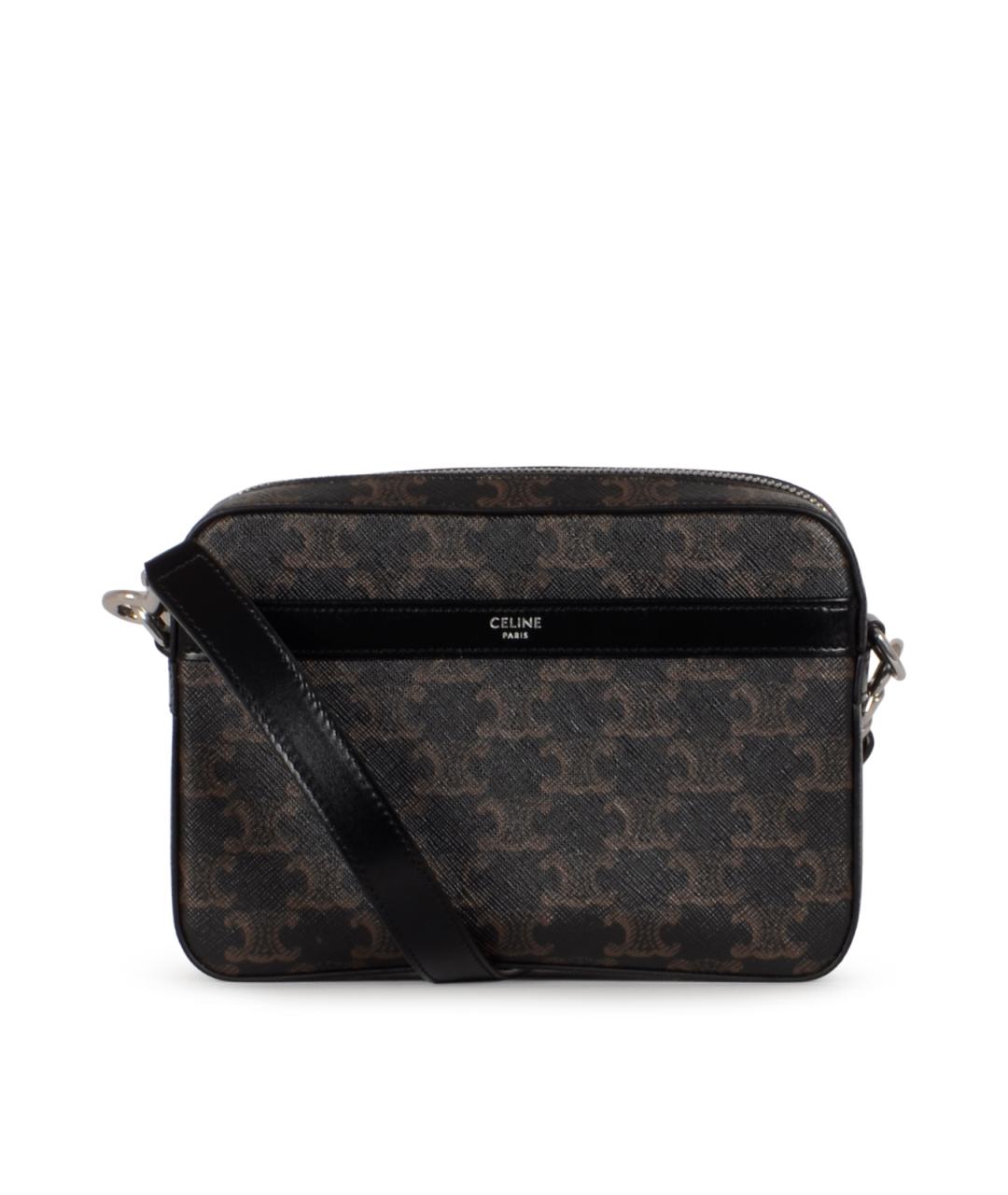 CELINE Черная сумка на плечо, фото 1