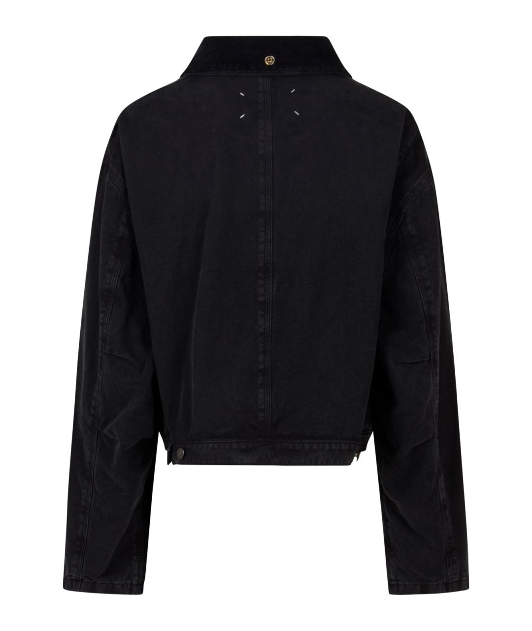 MAISON MARGIELA Черная куртка, фото 2