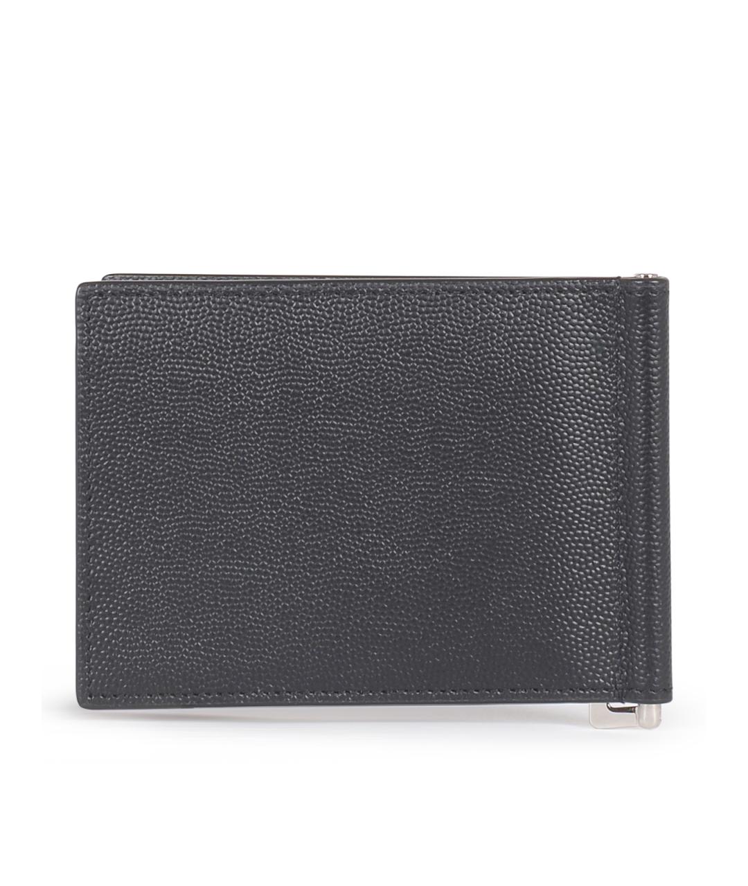 SAINT LAURENT Черный кошелек, фото 3