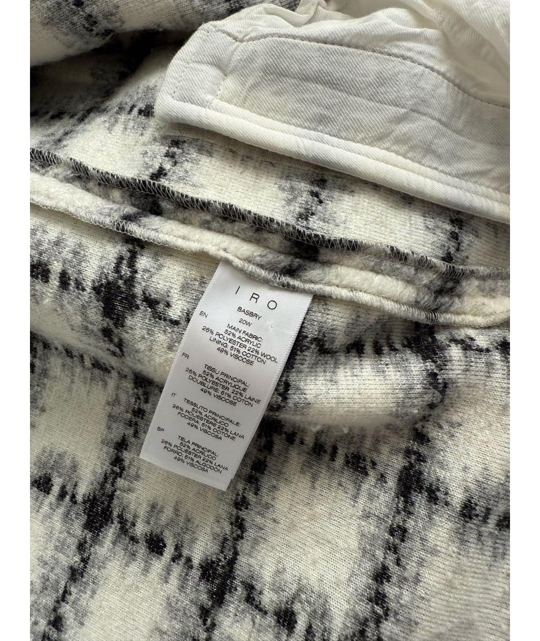 IRO Серая шерстяная рубашка, фото 7