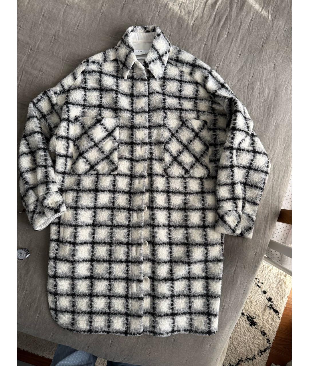 IRO Серая шерстяная рубашка, фото 8