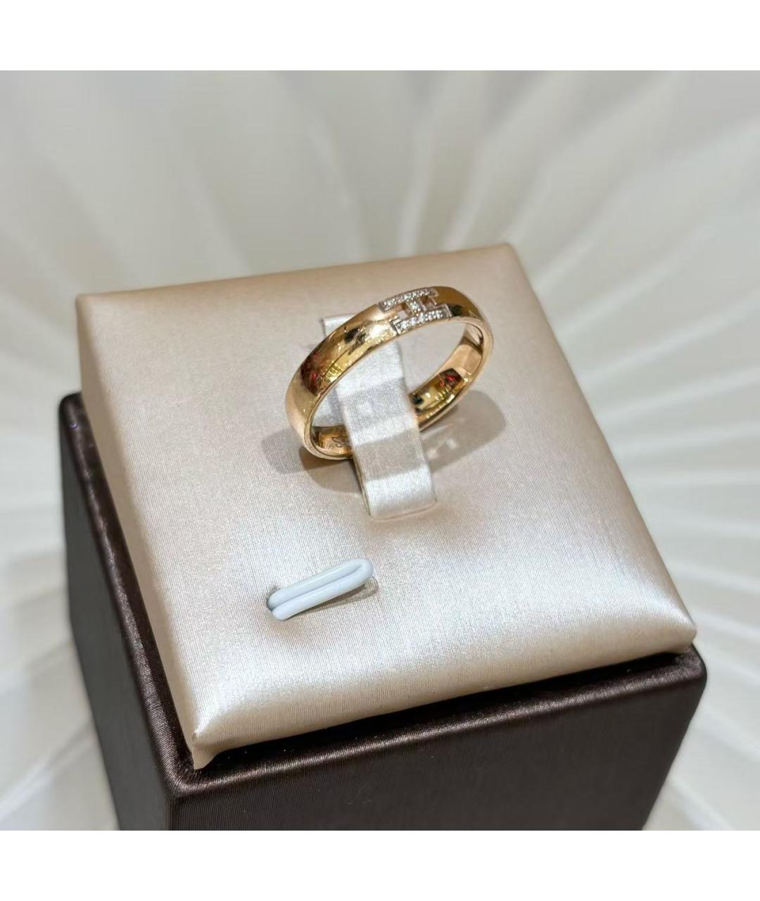 HERMES Золотое кольцо из розового золота, фото 2