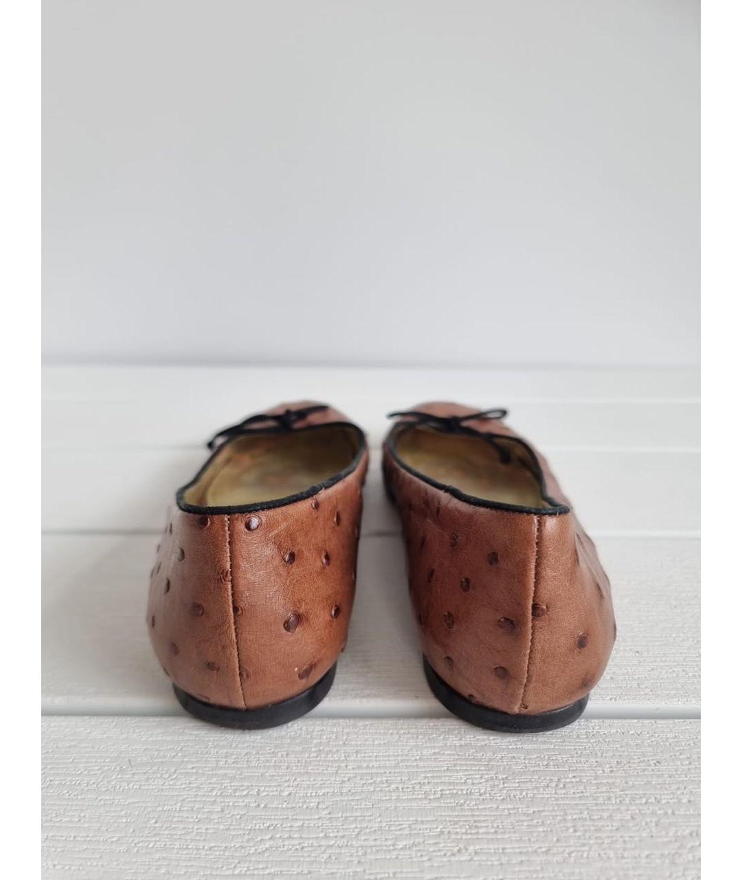 TOM FORD Кожаные балетки, фото 4