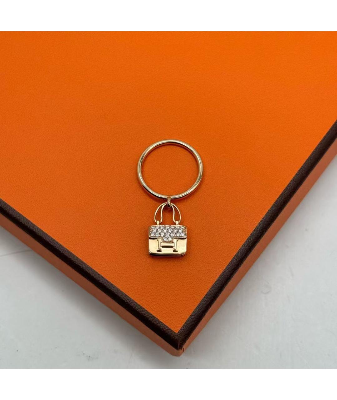 HERMES Золотое кольцо, фото 2