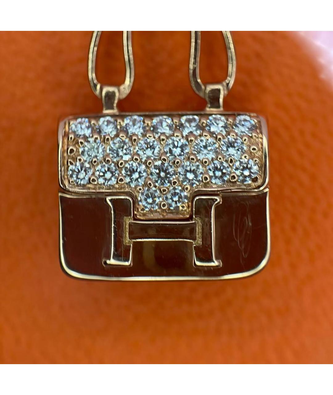 HERMES Золотое кольцо, фото 4