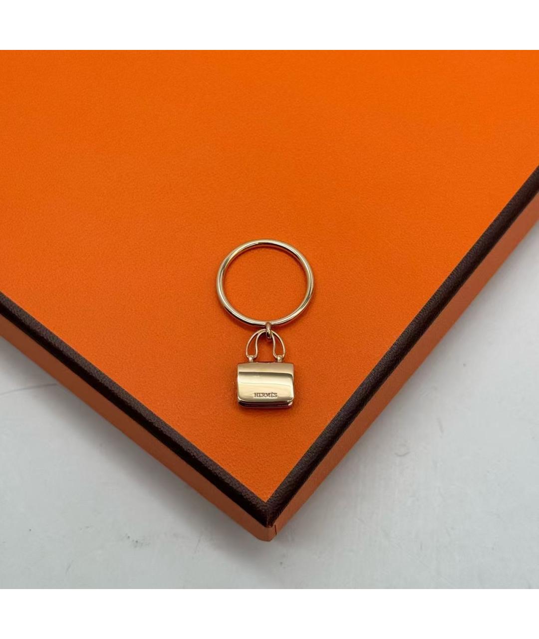 HERMES Золотое кольцо, фото 3