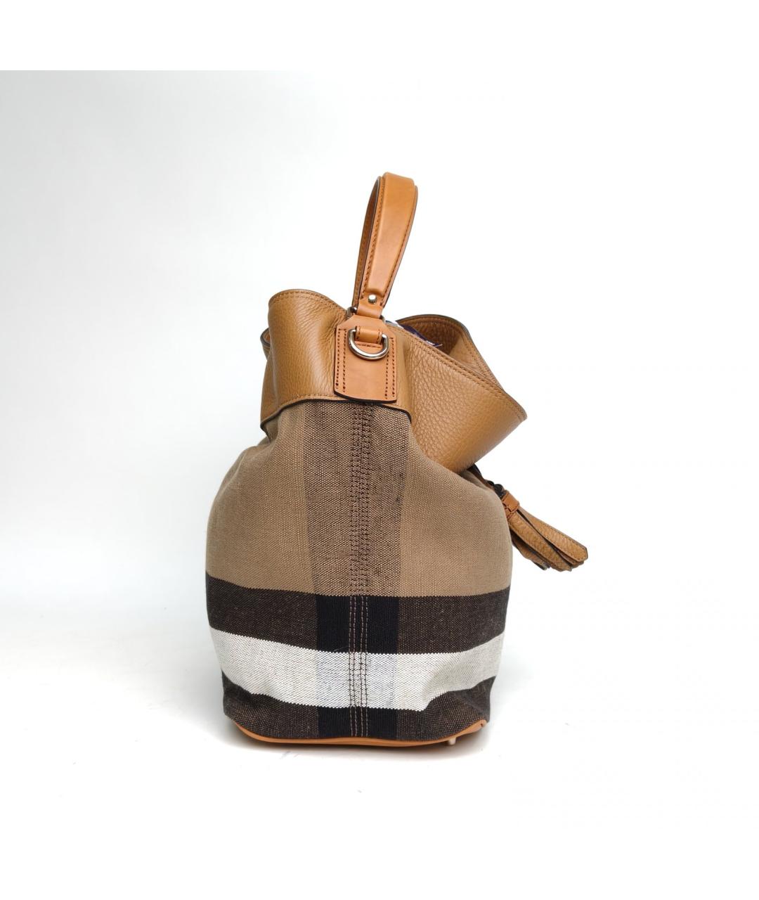 BURBERRY Коричневая сумка через плечо, фото 5