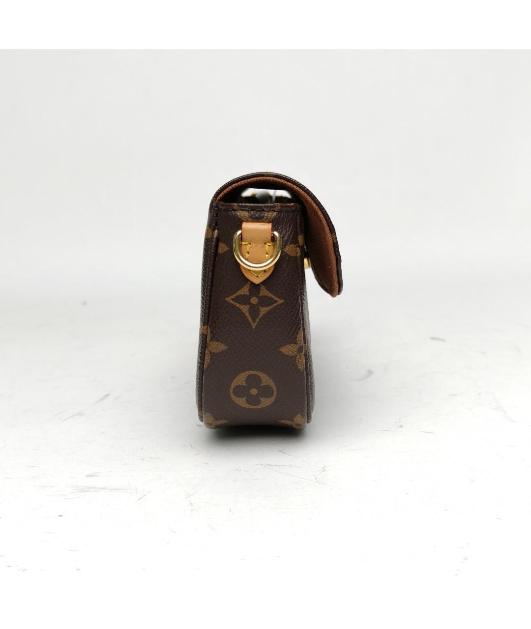 LOUIS VUITTON Коричневая сумка через плечо, фото 5