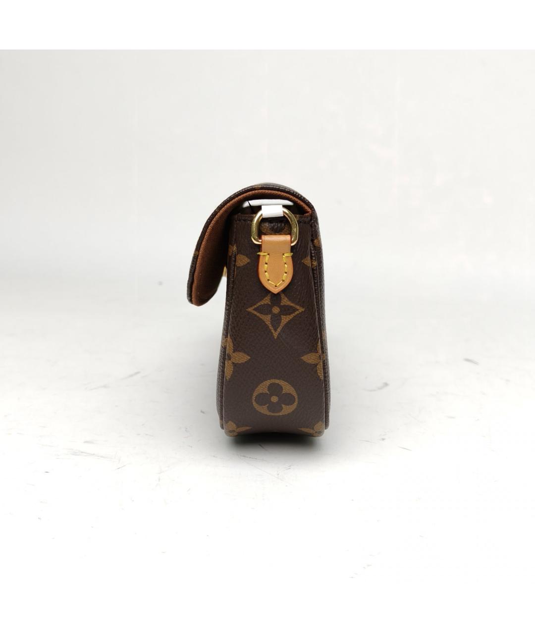 LOUIS VUITTON Коричневая сумка через плечо, фото 3