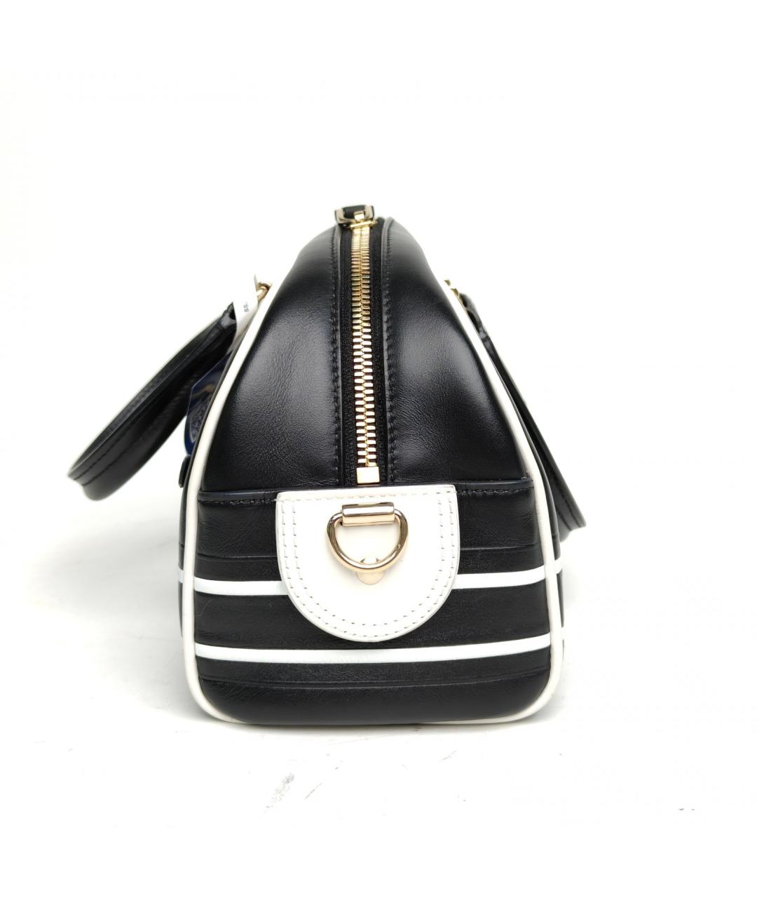 CHRISTIAN DIOR Черная кожаная сумка через плечо, фото 3