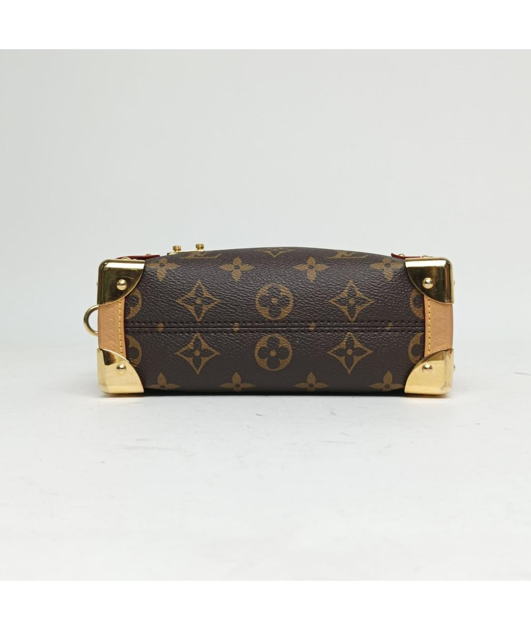 LOUIS VUITTON Коричневая сумка через плечо, фото 4