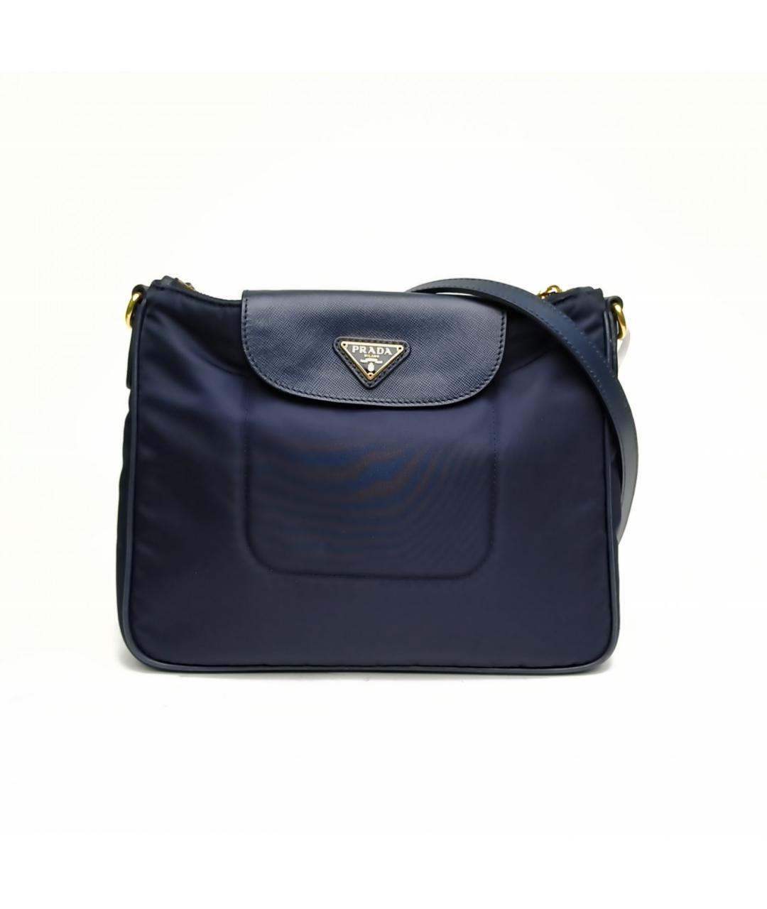 PRADA Синяя сумка через плечо, фото 2